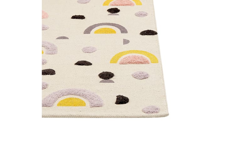 Curup Bomullsteppe 80x150 cm - Beige - Tekstiler & tepper - Teppe & matte - Moderne matte - Bomullsmatter