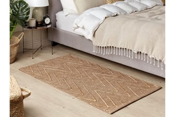 Daday Juteteppe 80x150 cm - Beige - Tekstiler & tepper - Teppe & matte - Moderne matte - Jutematter & hampematter