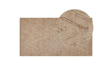 Daday Juteteppe 80x150 cm - Beige - Tekstiler & tepper - Teppe & matte - Moderne matte - Jutematter & hampematter