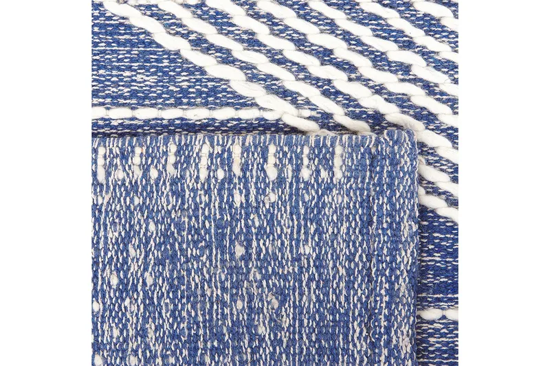 Datca Ullteppe 160x230 cm - Blå - Tekstiler & tepper - Teppe & matte - Moderne matte - Ullteppe