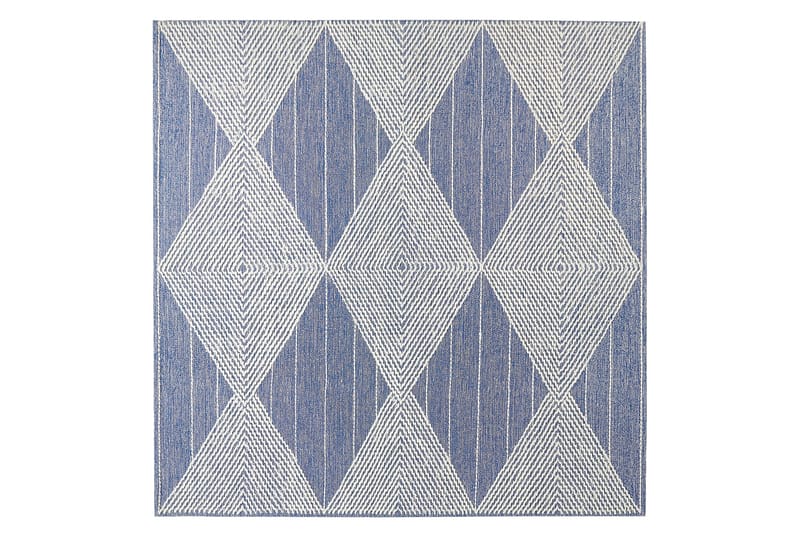 Datca Ullteppe 200x200 cm, Blå