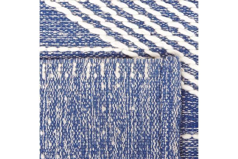 Datca Ullteppe 80x150 cm - Blå - Tekstiler & tepper - Teppe & matte - Moderne matte - Ullteppe