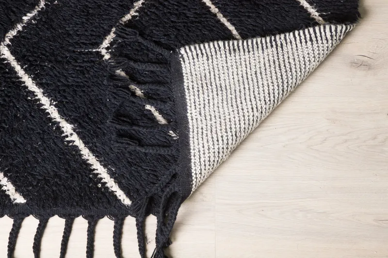 David Ullteppe 250x350 cm Rektangulær, Svart