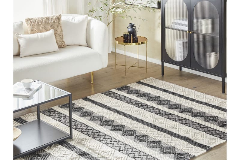 Davutlar Ullteppe 140x200 cm - Beige - Tekstiler & tepper - Teppe & matte - Moderne matte - Ullteppe