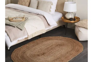 Demirci Juteteppe 120x180 cm - Beige - Tekstiler & tepper - Teppe & matte - Moderne matte - Jutematter & hampematter