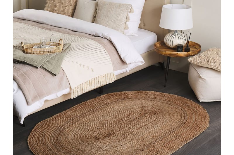 Demirci Juteteppe 120x180 cm - Beige - Tekstiler & tepper - Teppe & matte - Moderne matte - Jutematter & hampematter