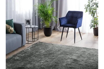 Demre Matte 200x200 cm - Mørkegrå - Tekstiler & tepper - Teppe & matte - Moderne matte - Ryetepper