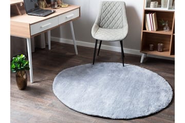 Demre Matte Rund 140 cm - Lysegrå - Tekstiler & tepper - Teppe & matte - Moderne matte - Ryetepper