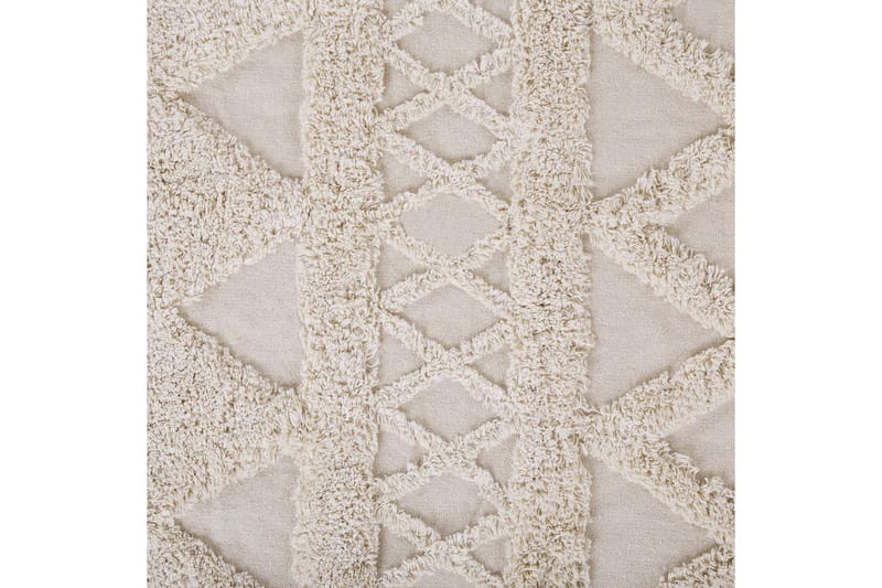 Didim Bomullsteppe 140x200 cm - Beige - Tekstiler & tepper - Teppe & matte - Moderne matte - Bomullsmatter
