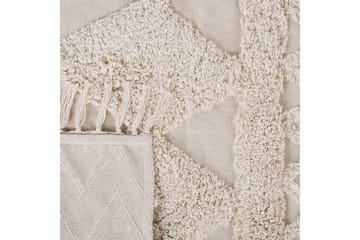 Didim Bomullsteppe 160x230 cm - Beige - Tekstiler & tepper - Teppe & matte - Moderne matte - Bomullsmatter