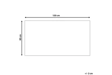 Dispur Bomullsteppe 80x150 cm - Beige - Tekstiler & tepper - Teppe & matte - Moderne matte - Bomullsmatter