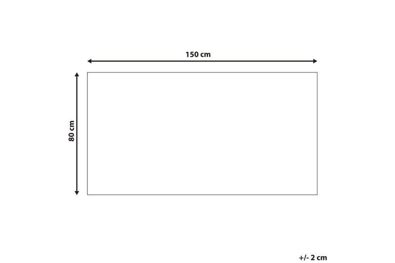 Dispur Bomullsteppe 80x150 cm - Beige - Tekstiler & tepper - Teppe & matte - Moderne matte - Bomullsmatter