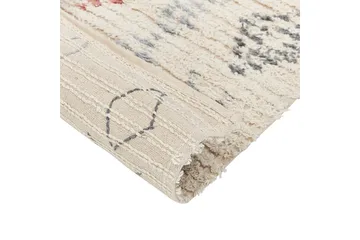 Dispur Bomullsteppe 80x150 cm - Beige - Tekstiler & tepper - Teppe & matte - Moderne matte - Bomullsmatter