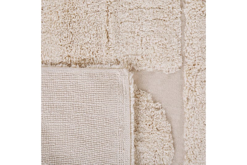Diyadin Bomullsteppe 140x200 cm - Beige - Tekstiler & tepper - Teppe & matte - Moderne matte - Bomullsmatter