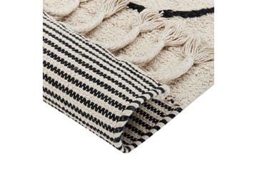 Dokuz Ryeteppe 140x200 cm - Beige - Tekstiler & tepper - Teppe & matte - Moderne matte - Ryetepper