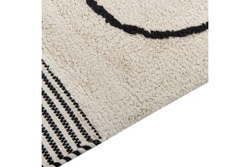 Dokuz Ryeteppe 140x200 cm - Beige - Tekstiler & tepper - Teppe & matte - Moderne matte - Ryetepper