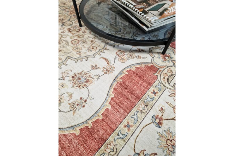 Dolce Wiltonteppe 80x150 cm Rektangulær - Rød - Tekstiler & tepper - Teppe & matte - Moderne matte - Friezematte