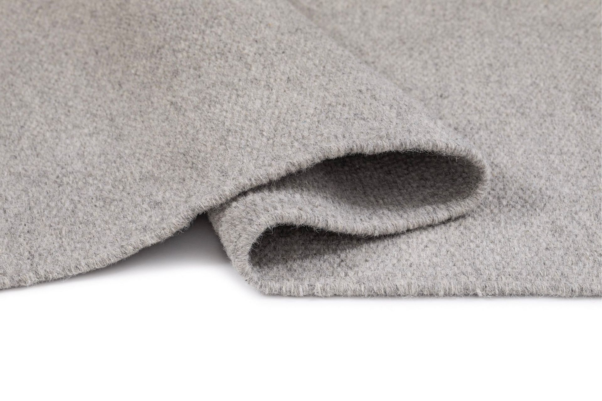 Eden Ullteppe 140x200 cm Rektangulær - Sølv - Tekstiler & tepper - Teppe & matte - Moderne matte - Ullteppe