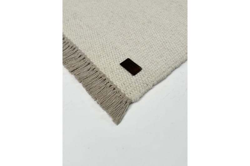 Eden Ullteppe 200x200 cm Kvadratisk - Creme - Tekstiler & tepper - Teppe & matte - Moderne matte - Ullteppe