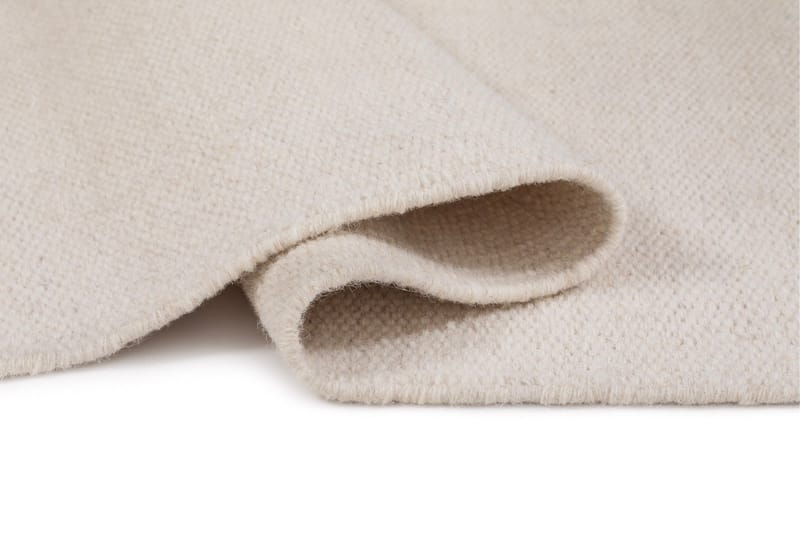 Eden Ullteppe 200x200 cm Kvadratisk - Creme - Tekstiler & tepper - Teppe & matte - Moderne matte - Ullteppe