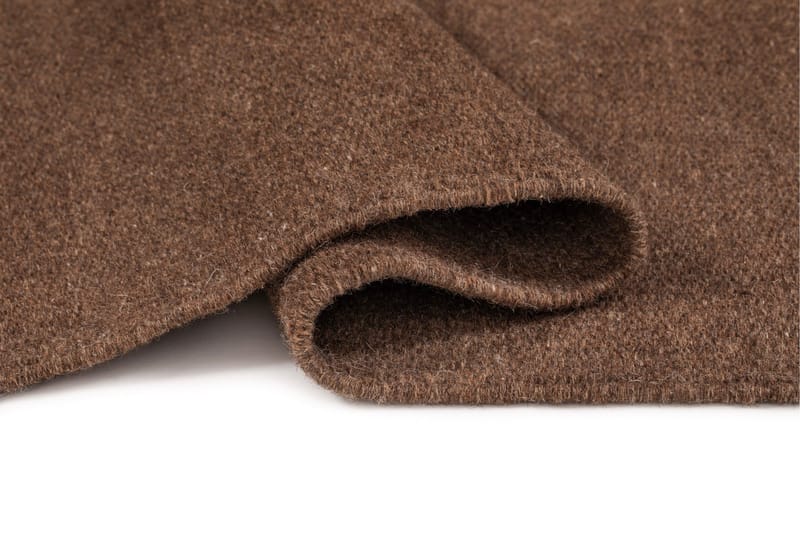 Eden Ullteppe 75x150 cm Rektangulær - Brun - Tekstiler & tepper - Teppe & matte - Moderne matte - Ullteppe