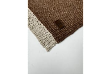 Eden Ullteppe 75x150 cm Rektangulær - Brun - Tekstiler & tepper - Teppe & matte - Moderne matte - Ullteppe