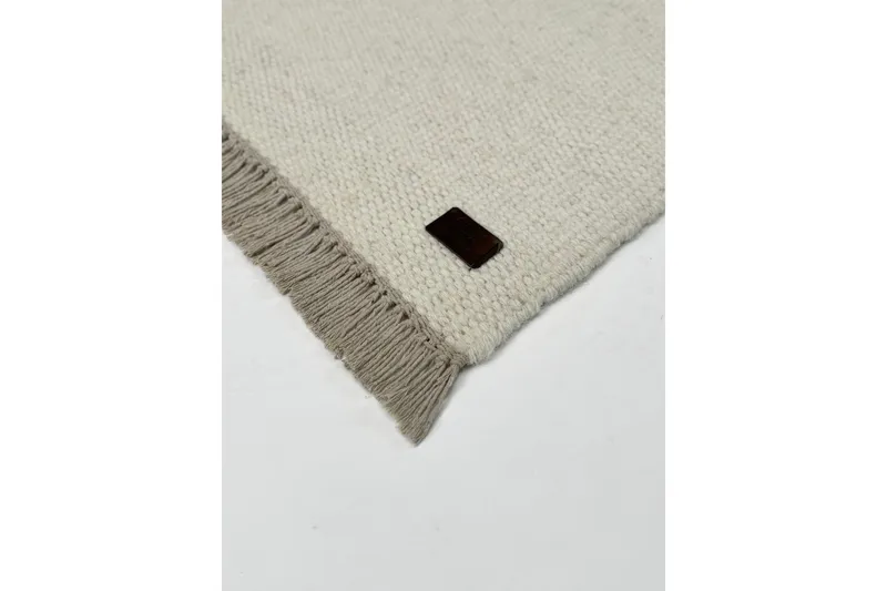 Eden Ullteppe 75x150 cm Rektangulær - Creme - Tekstiler & tepper - Teppe & matte - Moderne matte - Ullteppe