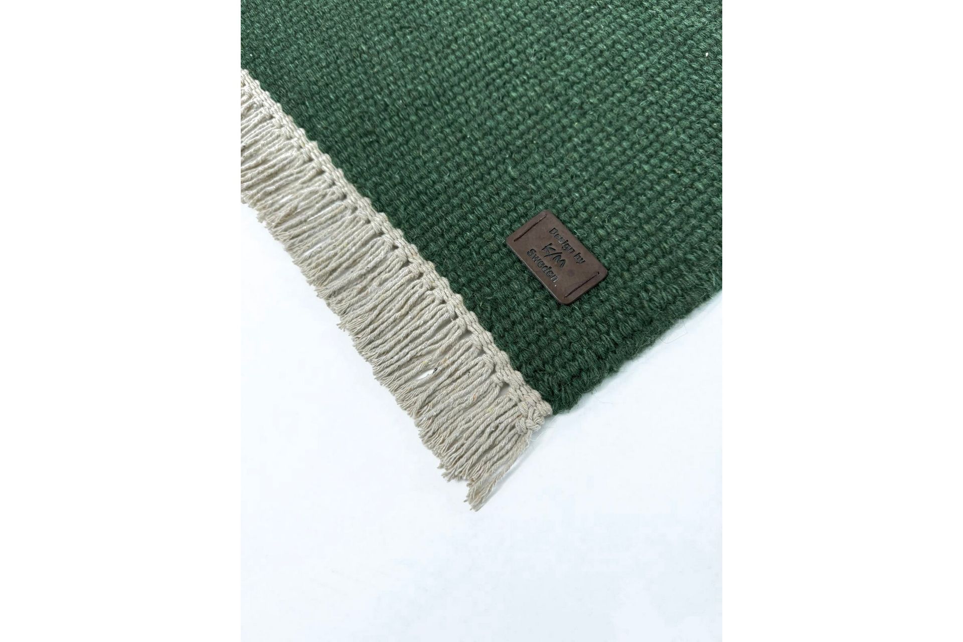 Eden Ullteppe 75x230 cm Rektangulær - Smaragdgrønn - Tekstiler & tepper - Teppe & matte - Moderne matte - Ullteppe
