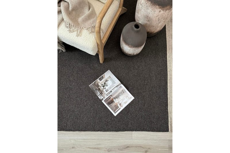 Eden Ullteppe 75x230 cm Rektangulær - Taupe - Tekstiler & tepper - Teppe & matte - Moderne matte - Ullteppe