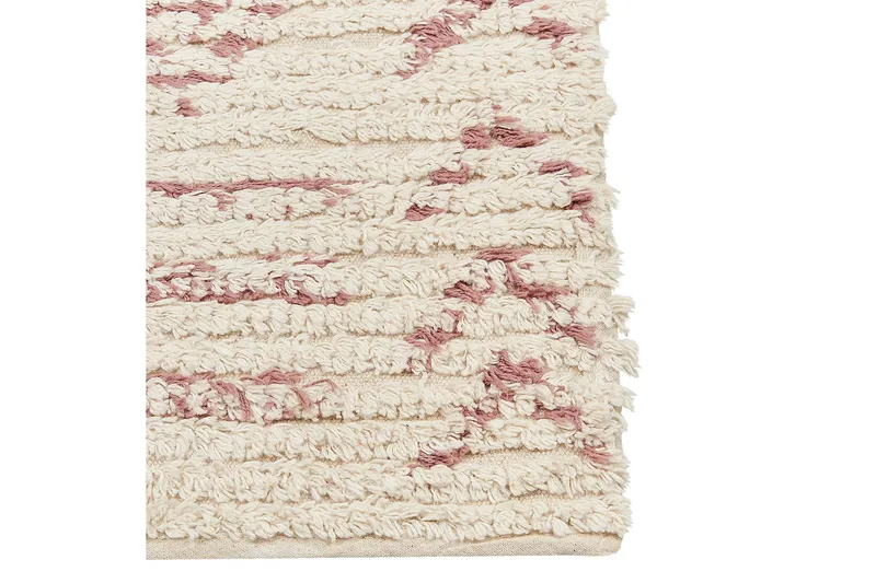 Edirne Bomullsteppe 80x150 cm - Beige - Tekstiler & tepper - Teppe & matte - Moderne matte - Bomullsmatter