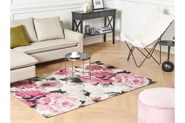 Ejaz Ryeteppe 140x200 cm - Rosa - Tekstiler & tepper - Teppe & matte - Moderne matte - Ryetepper