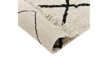 Eldes Ryeteppe 160x230 cm - Beige - Tekstiler & tepper - Teppe & matte - Moderne matte - Ryetepper