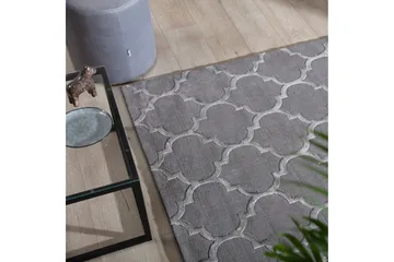 Elsher Ryematte Rektangulær 220x160 cm - Grå - Tekstiler & tepper - Teppe & matte - Moderne matte - Ryetepper