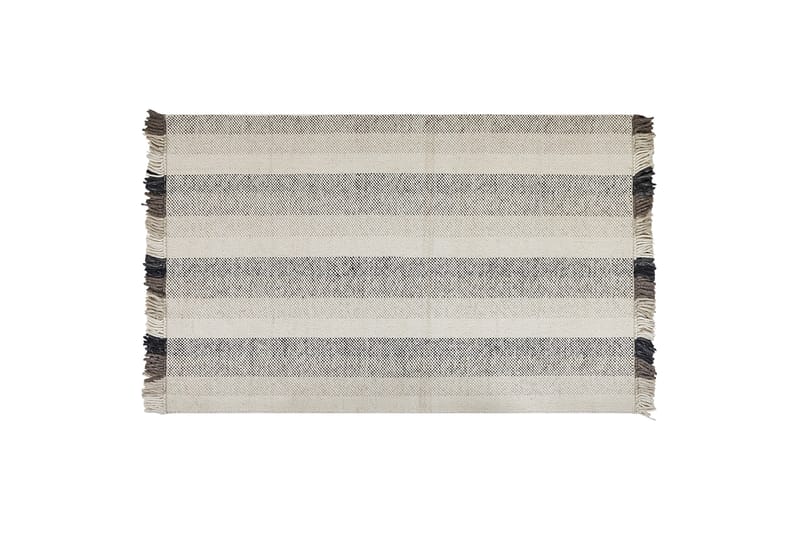 Emirler Ullteppe 140x200 cm, Svart/hvit