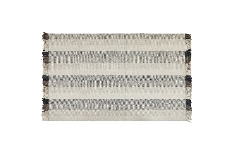 Emirler Ullteppe 140x200 cm, Svart/hvit