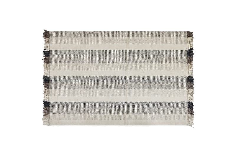 Emirler Ullteppe 160x230 cm, Svart/hvit