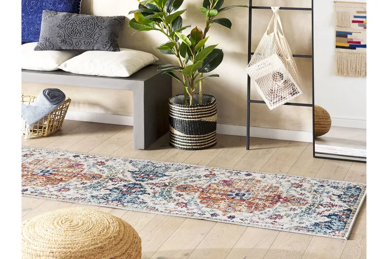 Enayam Ryeteppe 60x200 cm - Blå - Tekstiler & tepper - Teppe & matte - Moderne matte - Ryetepper