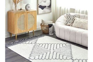 Eray Ryeteppe 140x200 cm - Svart/hvit - Tekstiler & tepper - Teppe & matte - Moderne matte - Ryetepper