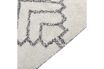 Eray Ryeteppe 140x200 cm - Svart/hvit - Tekstiler & tepper - Teppe & matte - Moderne matte - Ryetepper
