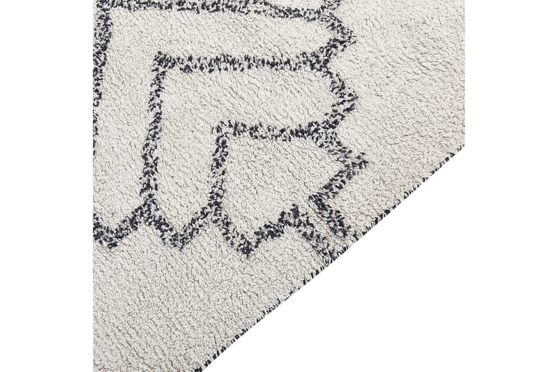 Eray Ryeteppe 140x200 cm - Svart/hvit - Tekstiler & tepper - Teppe & matte - Moderne matte - Ryetepper