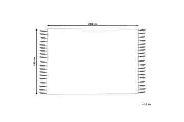 Eray Ryeteppe 140x200 cm - Svart/hvit - Tekstiler & tepper - Teppe & matte - Moderne matte - Ryetepper