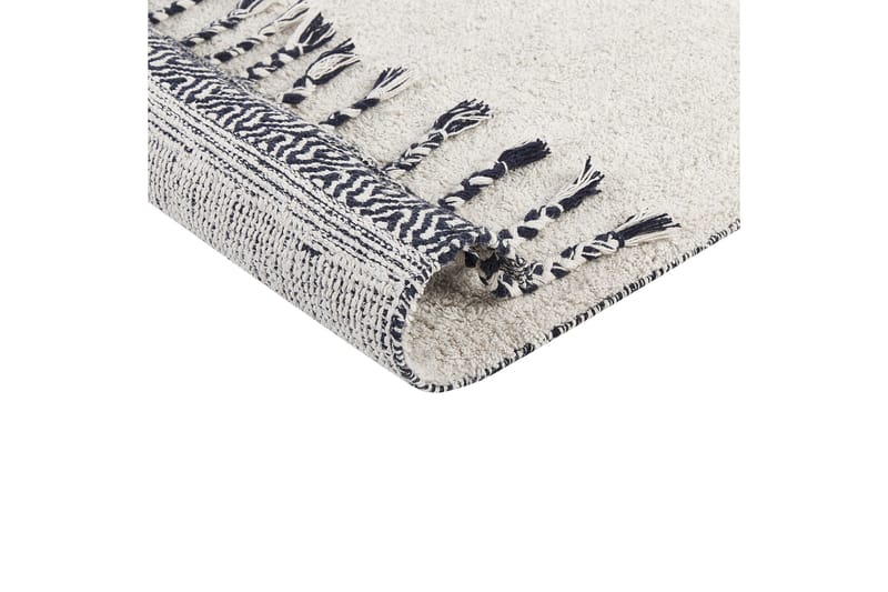 Eray Ryeteppe 140x200 cm - Svart/hvit - Tekstiler & tepper - Teppe & matte - Moderne matte - Ryetepper