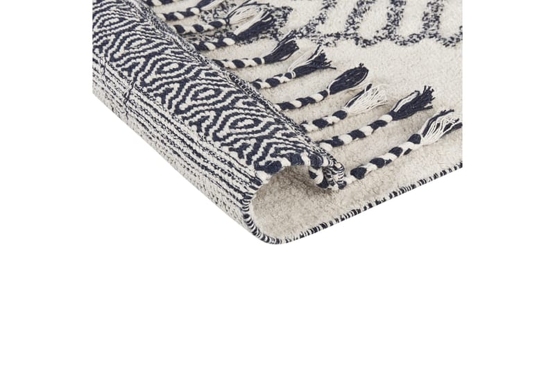 Eray Ryeteppe 80x150 cm - Svart/hvit - Tekstiler & tepper - Teppe & matte - Moderne matte - Ryetepper