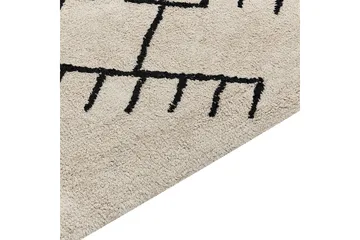 Erler Bomullsteppe 140x200 cm - Beige - Tekstiler & tepper - Teppe & matte - Moderne matte - Bomullsmatter