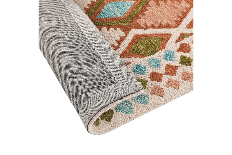 Ermenek Ullteppe 160x230 cm - Beige - Tekstiler & tepper - Teppe & matte - Moderne matte - Ullteppe