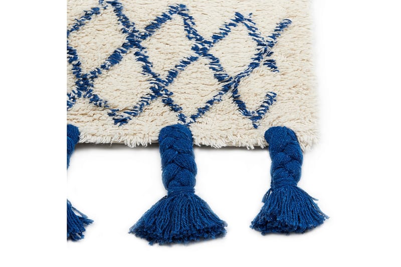 Erzincan Bomullsteppe 160x230 cm - Beige - Tekstiler & tepper - Teppe & matte - Moderne matte - Bomullsmatter