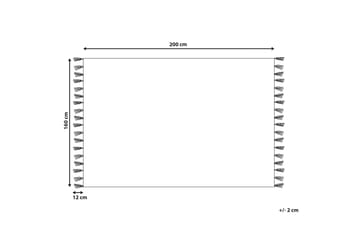Erzincan Bomullsteppe 160x230 cm - Beige - Tekstiler & tepper - Teppe & matte - Moderne matte - Bomullsmatter