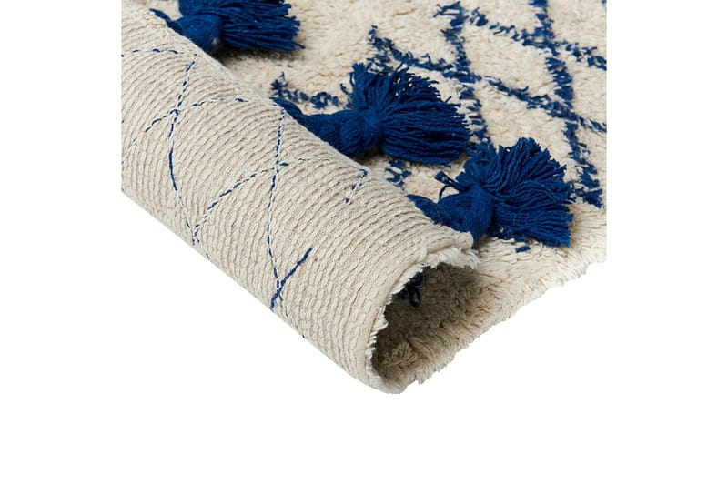 Erzincan Bomullsteppe 160x230 cm - Beige - Tekstiler & tepper - Teppe & matte - Moderne matte - Bomullsmatter