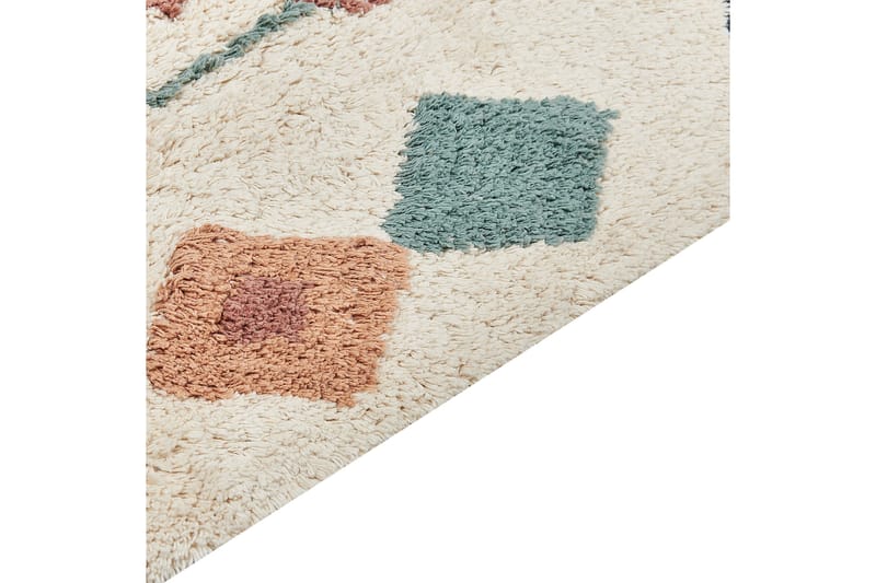 Eskisehir Bomullsteppe 80x150 cm - Beige - Tekstiler & tepper - Teppe & matte - Moderne matte - Bomullsmatter