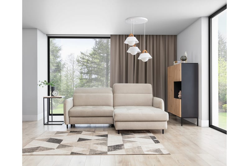 Eustache Ryematte 180x120 cm - Beige - Tekstiler & tepper - Teppe & matte - Moderne matte - Ryetepper